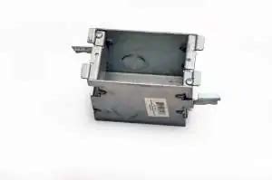 single gang metal junction box|single gang retrofit boxes.